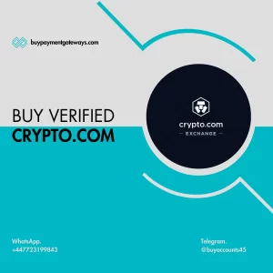 buy verified Crypto.com account