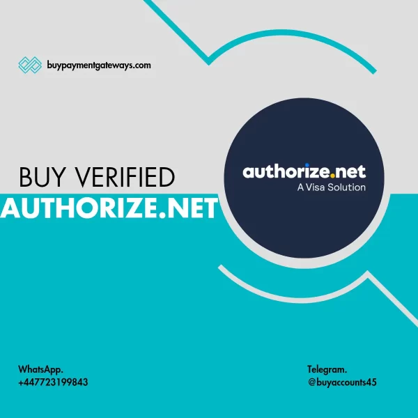 buy verified authorize.net account
